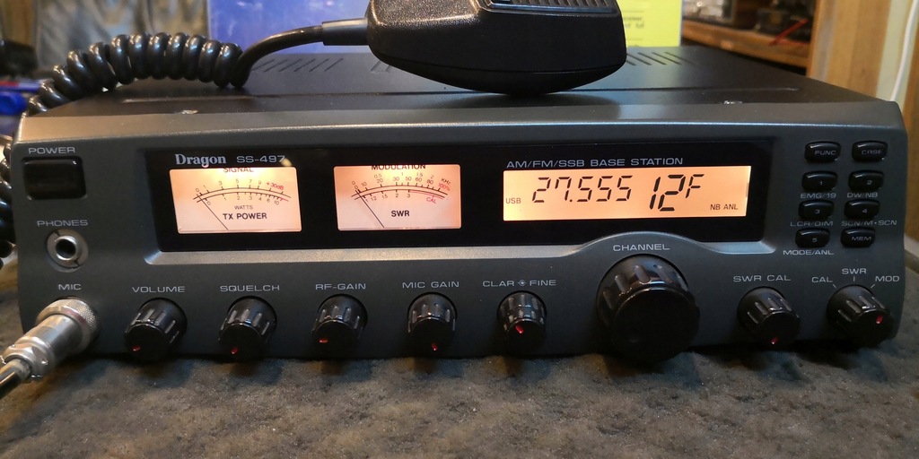 Radio CB bazowe 10/11m DRAGON SS497 AM/FM/SSB 7730326889
