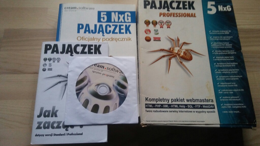 Pajączek 5 NxG Prof tworzenie stron internetowych