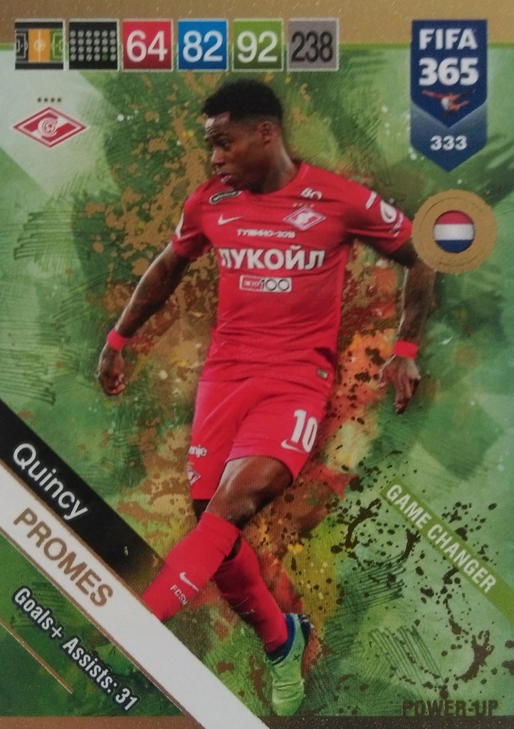 FIFA 365 2019 POWER GAME CHANGER 333 QUINCY PROMES