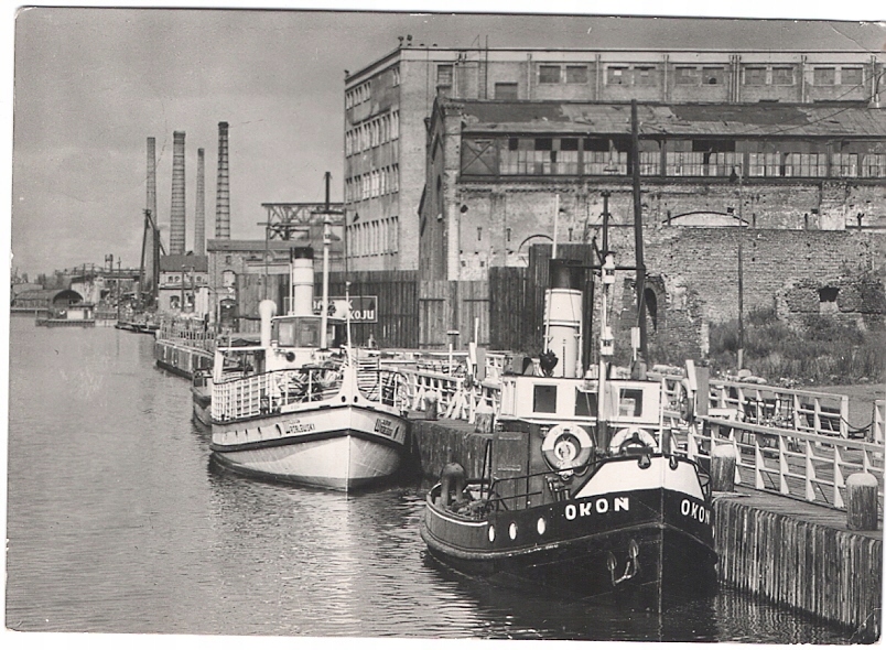 ELBLĄG - PORT + STATEK OKOŃ - 1965R