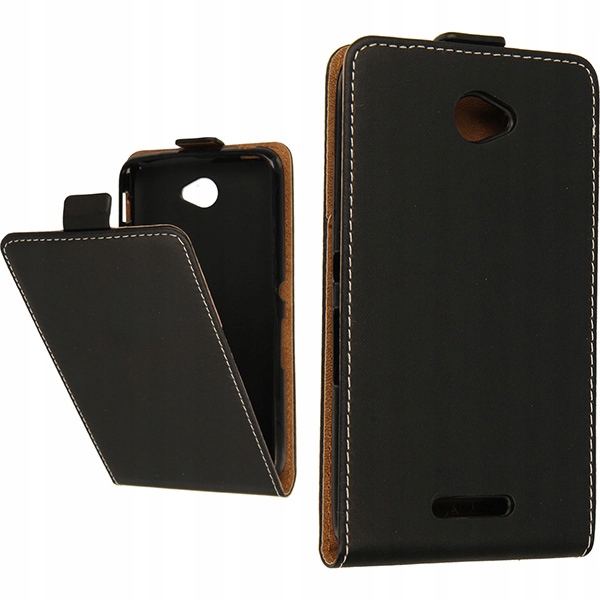 SONY XPERIA E4 ETUI KABURA FLEXI OBUDOWA CZARNY