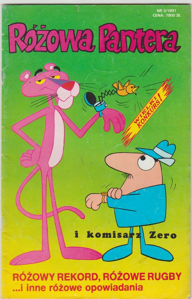 Różowa Pantera i komisarz Zero 3/1991