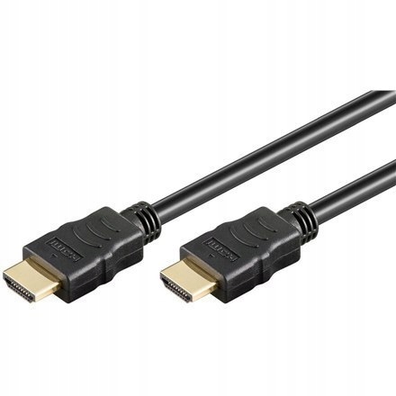 Goobay High-speed HDMI cable with Ethernet, gold-p