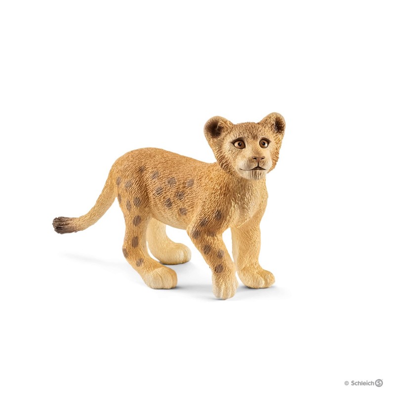 SCHLEICH 14813 Figurki Dzikich Zwierząt LWIĄTKO