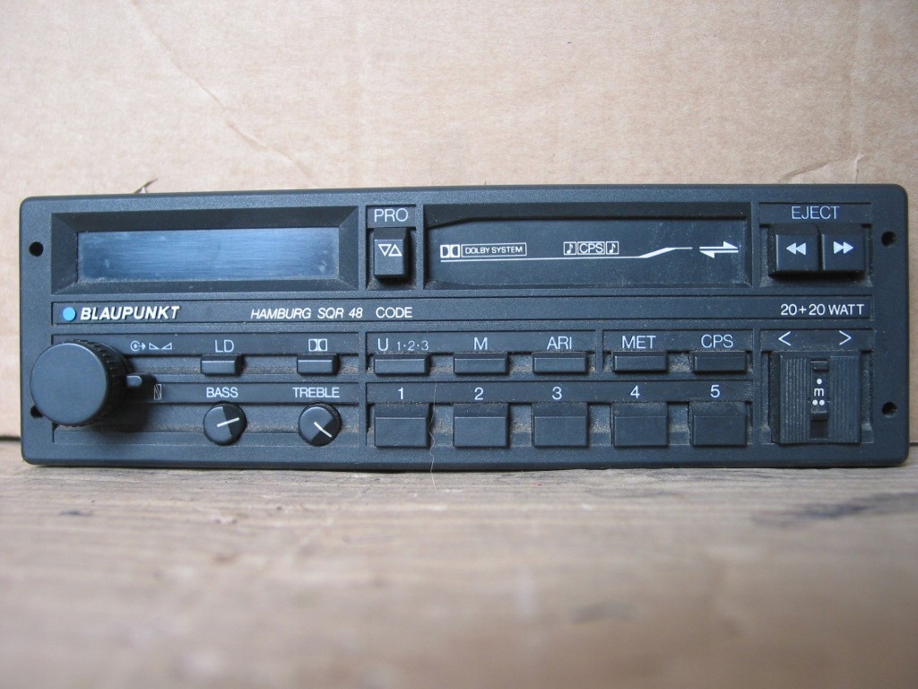 radio samochodowe blaupunkt hamburg SQR48 klasyk