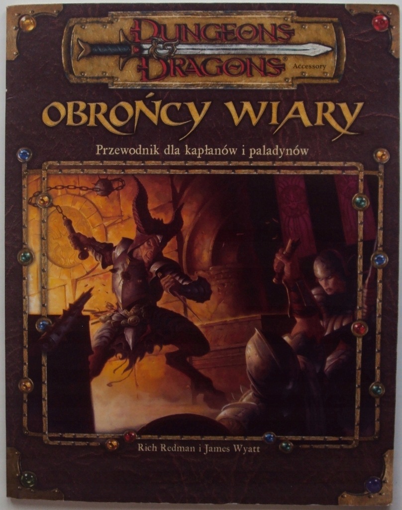 OBROŃCY WIARY PRZEWODNIK DUNGEONS DRAGONS D&D