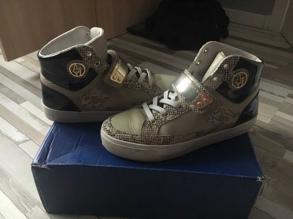 Armani Jeans sneakersy buty botki trampki 39 logo