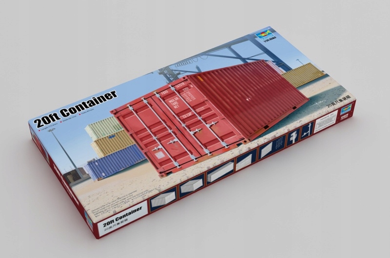 20ft Container 1:35 TRUMPETER 01029