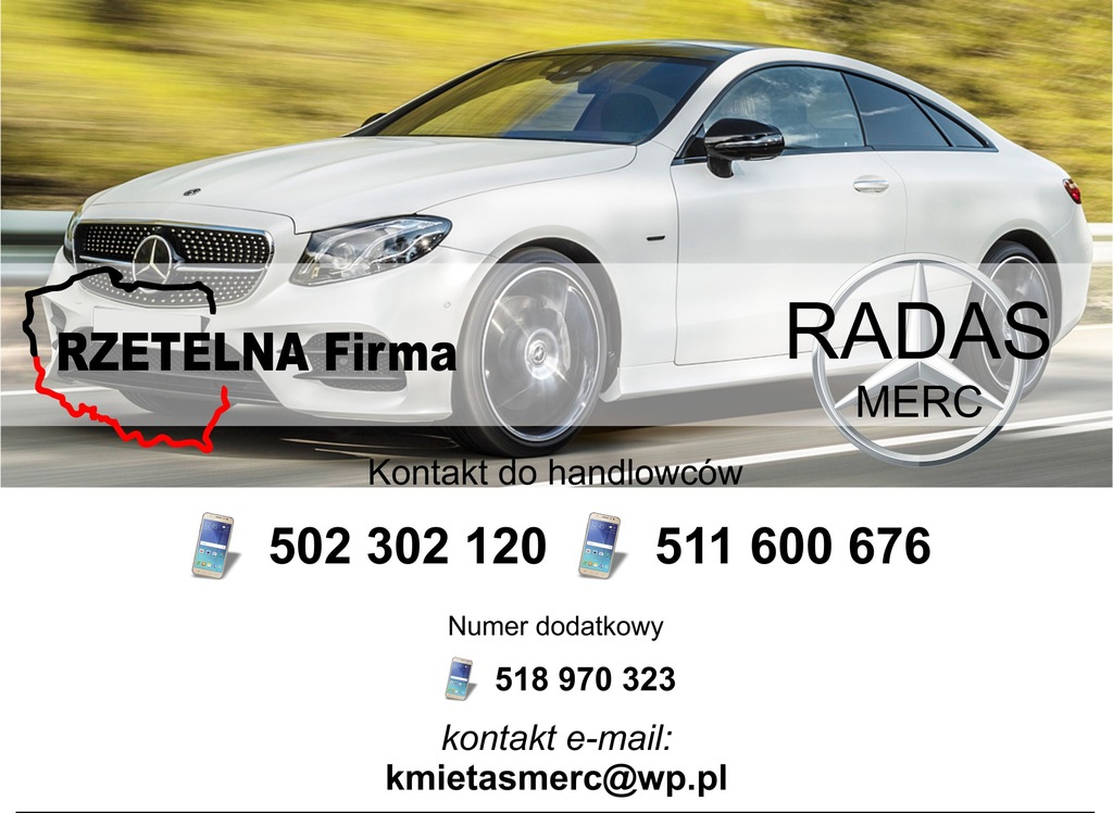 Mercedes W238 W213 Dolot Powietrza A6540940097 7496165273 Oficjalne Archiwum Allegro