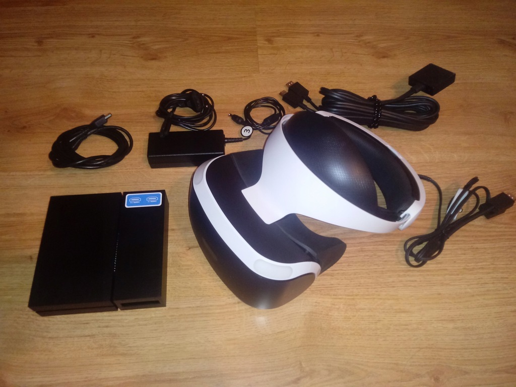 Gogle Sony VR cuh zvr1 PS4 + procesor wys24h