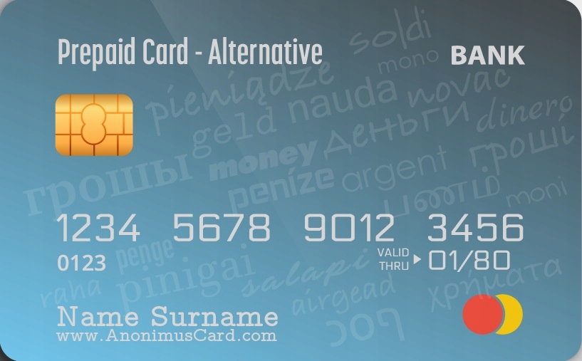 Karta Prepaid MasterCard