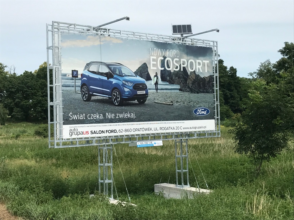 BILLBOARD Tablica Konstrukcja Reklama Giganto 6x3