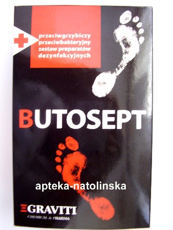 BUTOSEPT do dezynfekcji obuwia PRZY GRZYBICY STÓP