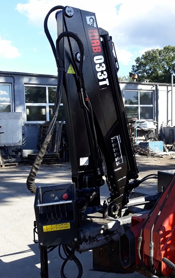 HDS żuraw Hiab 033 2310kg 12V nie HMF fassi brutto