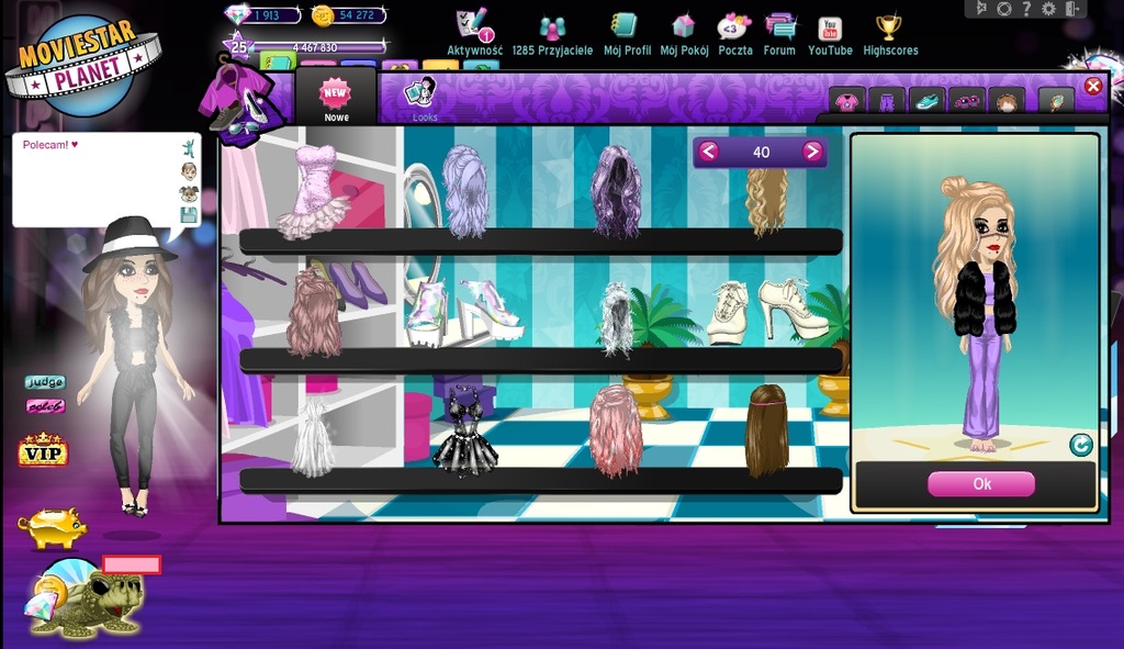 Konto MovieStarPlanet (MSP) 25 lvl VIP gratis! 7500175476