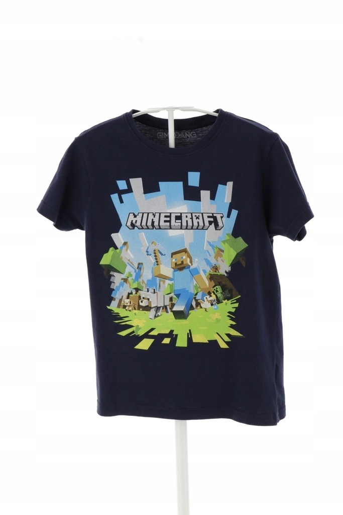 PRIMARK t-shirt Minecraft, roz. 8-9 lat