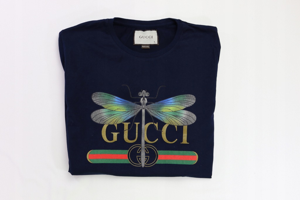 GUCCI TSHIRT GUCCI DRAGONFLY HYPE MEGA VITKAC 7775813100 oficjalne archiwum Allegro