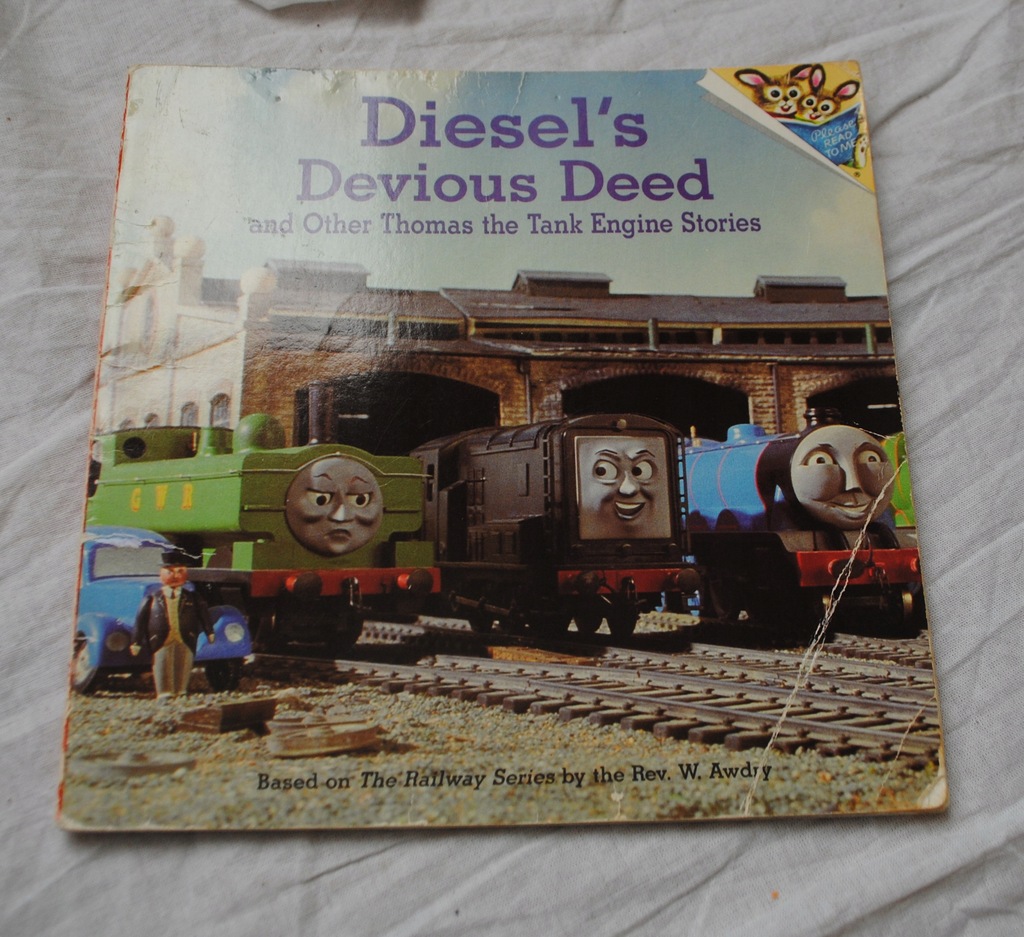 THOMAS DIESEL'S DEVIOUS DEED RAILWAY SERIES AWDRY