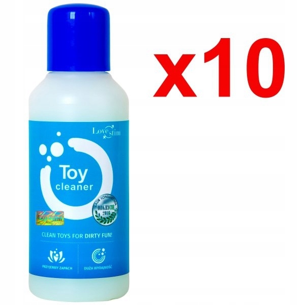 10x Toy Cleaner 100ml antybakteryjny środek czyszc