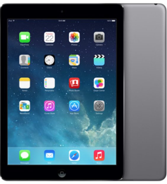 Apple iPad Air 16GB Wi-Fi + Cellular LTE MD791FD/B - 7344134669