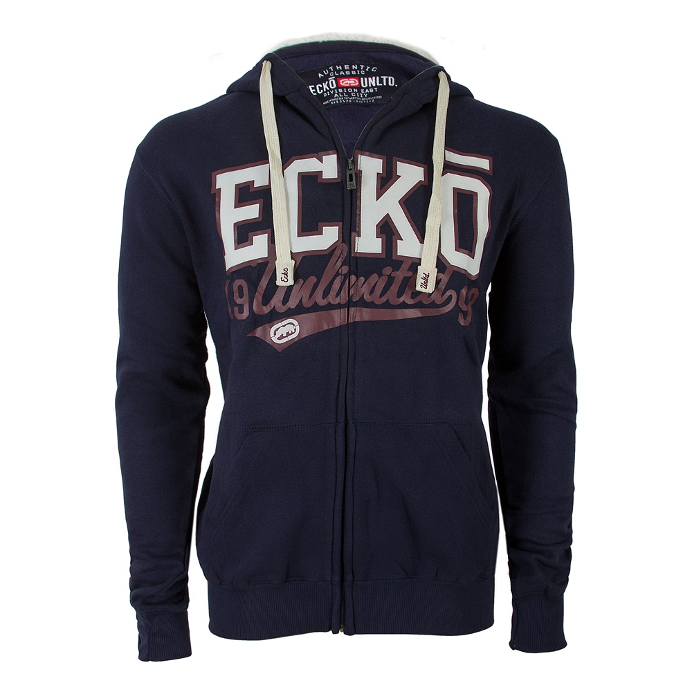 ECKO UNLTD. BLUZA MĘSKA SPORTOWA GRANATOWA