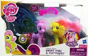 MLP Glimmer Wings Sweet Song Fluttershy A1033