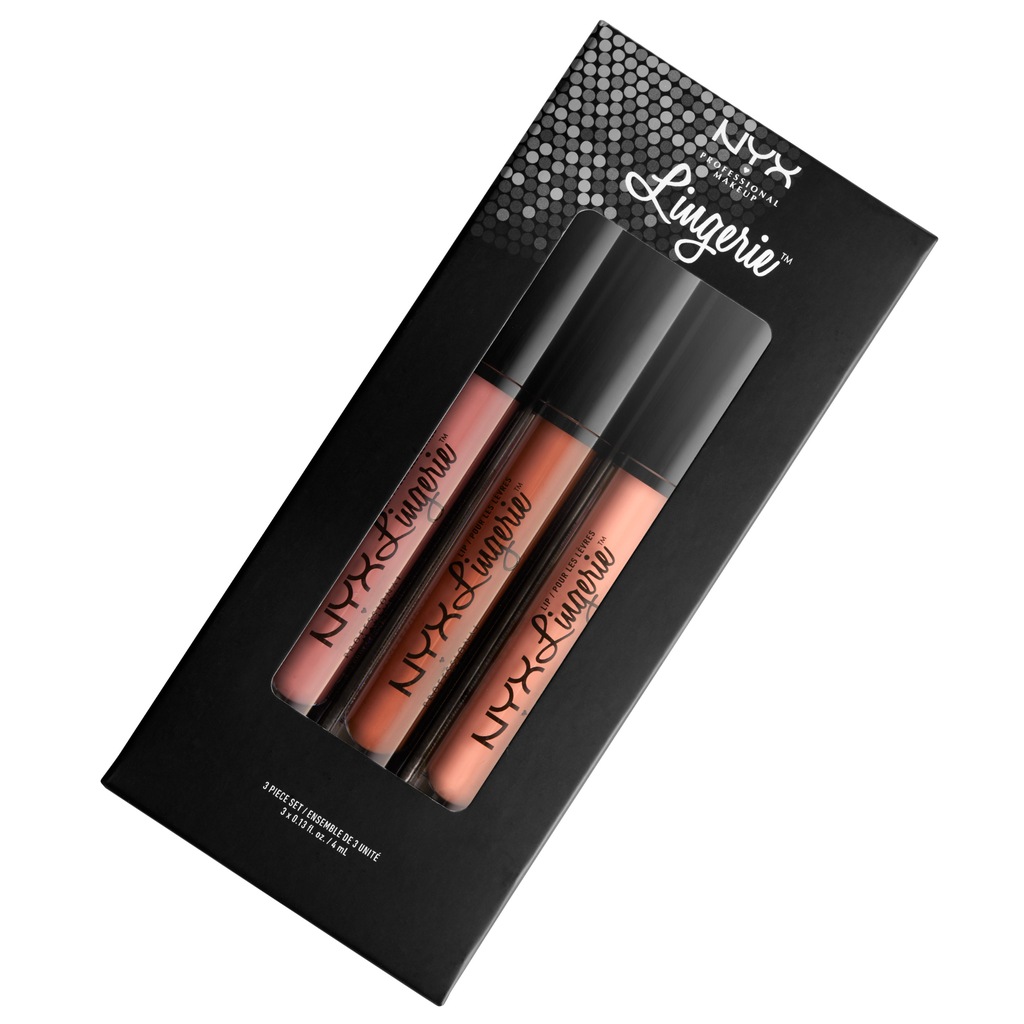NYX LINGERIE LIP SET 02 ZESTAW POMADEK