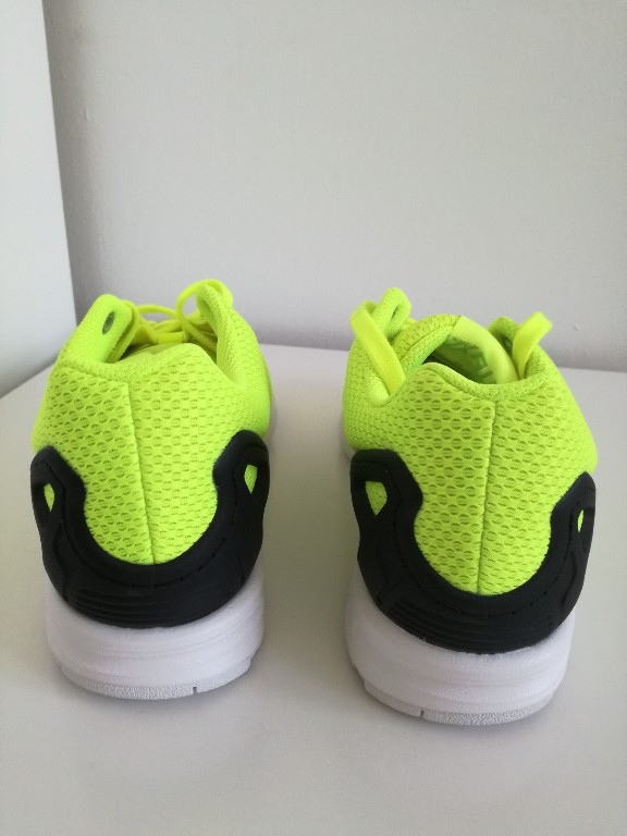 Nowe żółte neonowe buty Adidas zx Flux K 38,5 - 7321243898
