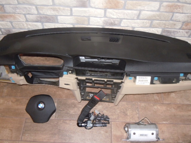 BMW E90/E91/E92 konsola+ 2 x airbag + 2 x napinacz