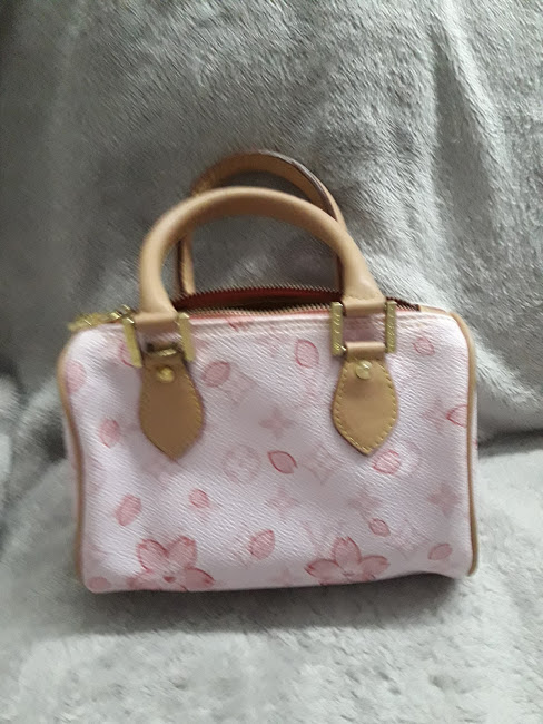 mała torba/torebka louis vuitton róż imitacja