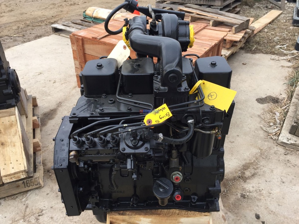 SILNIK CUMMINS 4BT 4B39 CASE MECALAC gwarancja 12m