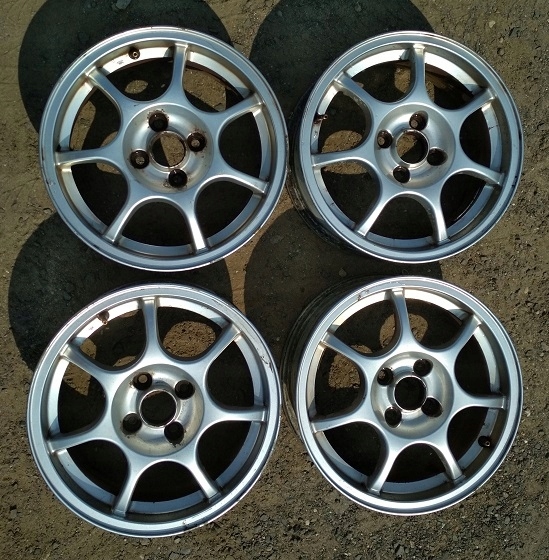 __ Alufelgi 15 Cali OEM Honda 4x100 Bardzo Lekkie