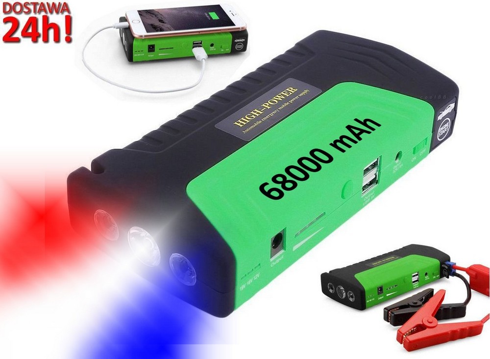 POWERBANK 12V /5V CAR JUMP STARTER 400A 68 800mAh 7408254041