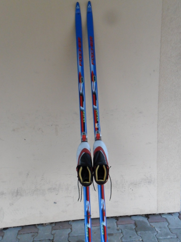 Narty biegowe łyżwa używane 185 cm buty 29 cm