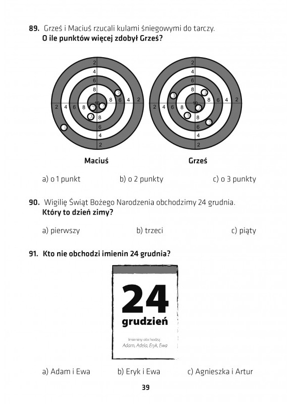 Kangurek Testy Matematyczne Klasa 2 Kangurek Niko i zadania matematyczne dla klasy 3 - 7163475677