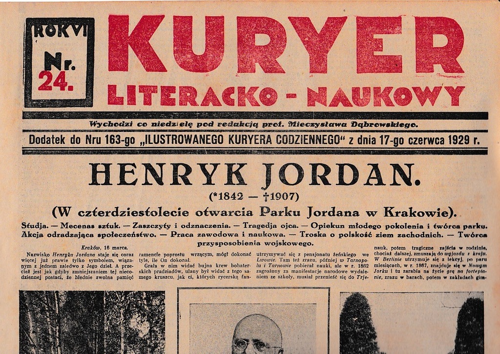 KLN 1929 24 Kraków Jordan Cyganie Romowie Czeladź 