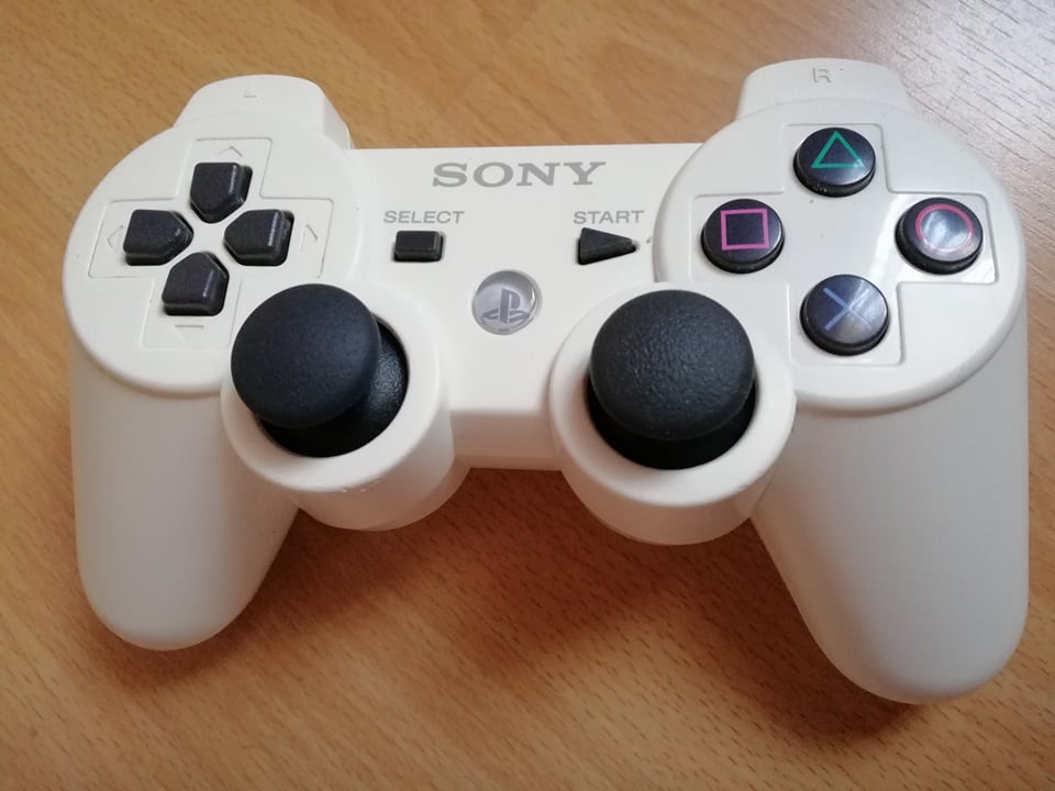 Oryginalny biały pad PS3 Dualshock Sixaxis Sony