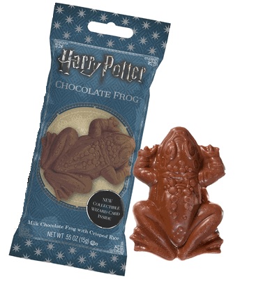 Harry Potter Chocolate Frog czekoladowa żaba z USA
