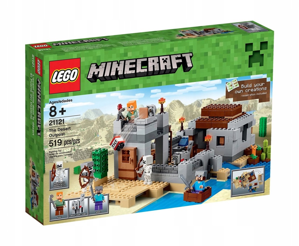 LEGO MINECRAFT 21121 PUSTYNNY POSTERUNEK TANIO!!!!