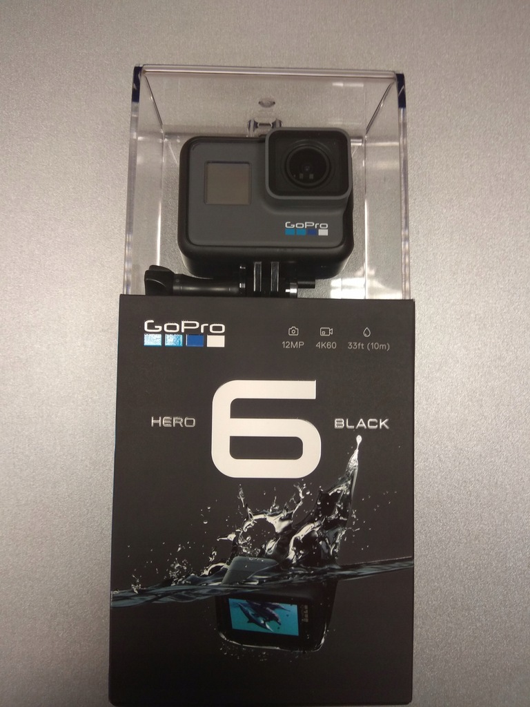 Kamera GoPro Hero 6 BLACK (nowa)