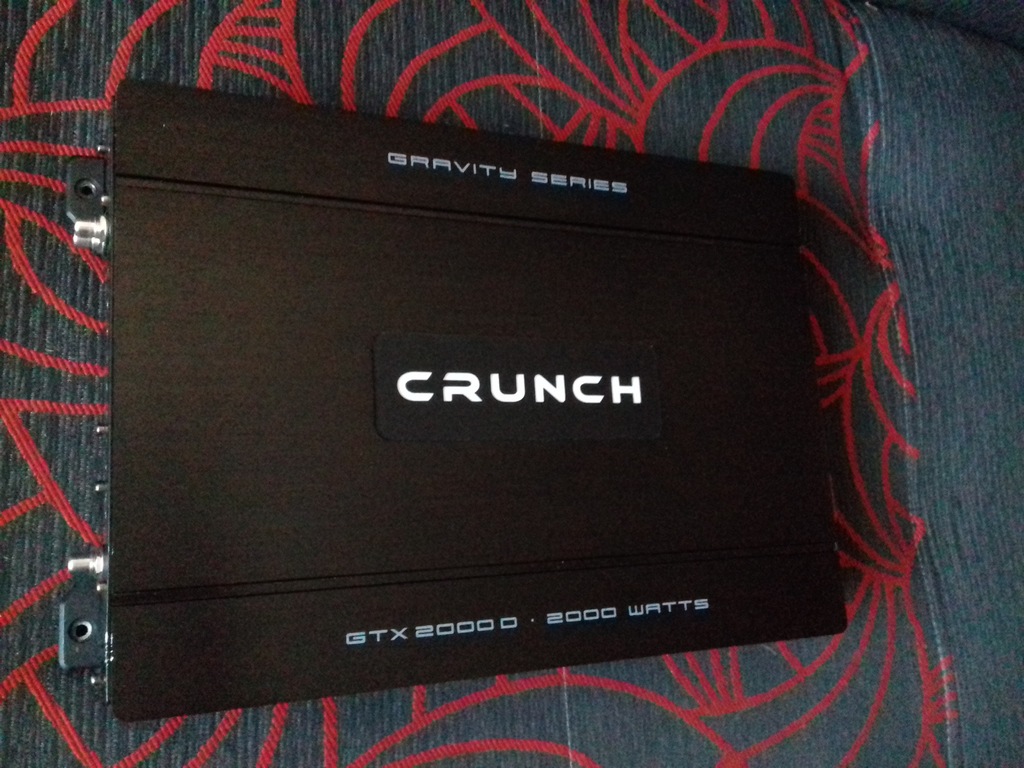 Crunch GTX 2000D Monoblok 1000 rms, pilot