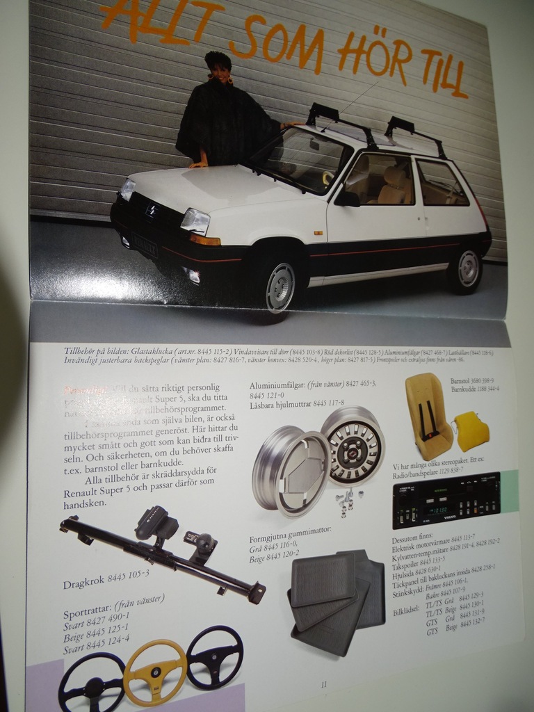 Renault Super 5 Renault Prospekt Oficjalne Archiwum Allegro