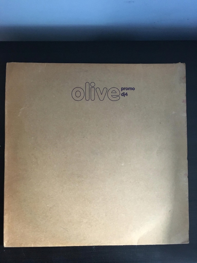 OLIVE - YOU`RE NOT ALONE (2 x maxi) 12''