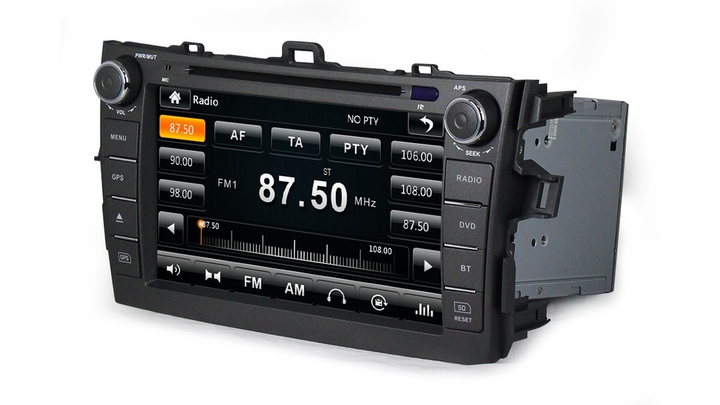 Radio GPS WiFi BT TOYOTA Corolla E15 WinCE 6.0