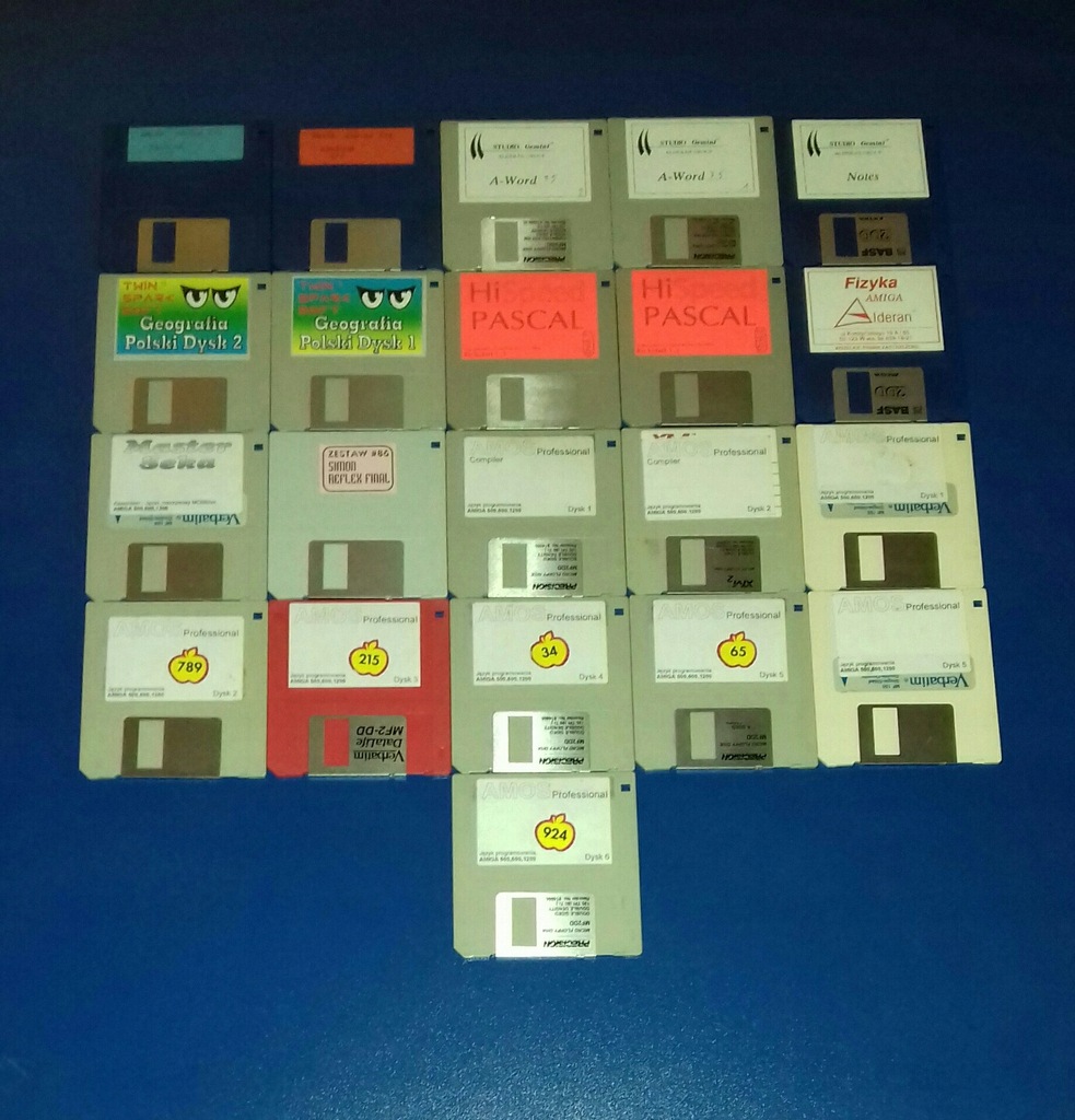 Dyskietki Amiga Gry i Programy