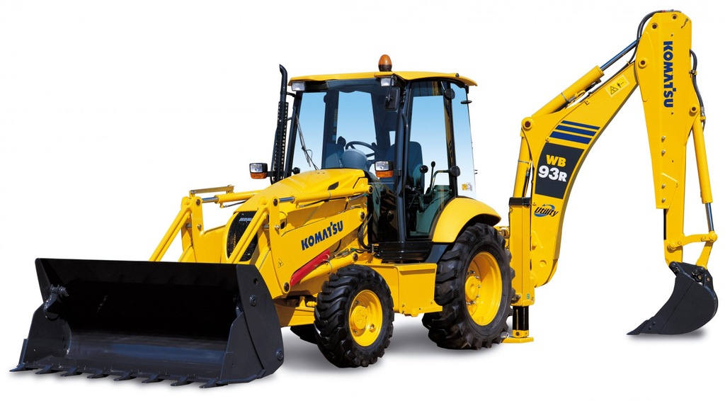 KOMATSU WB93R DTR Instrukcja obsługi j. polski