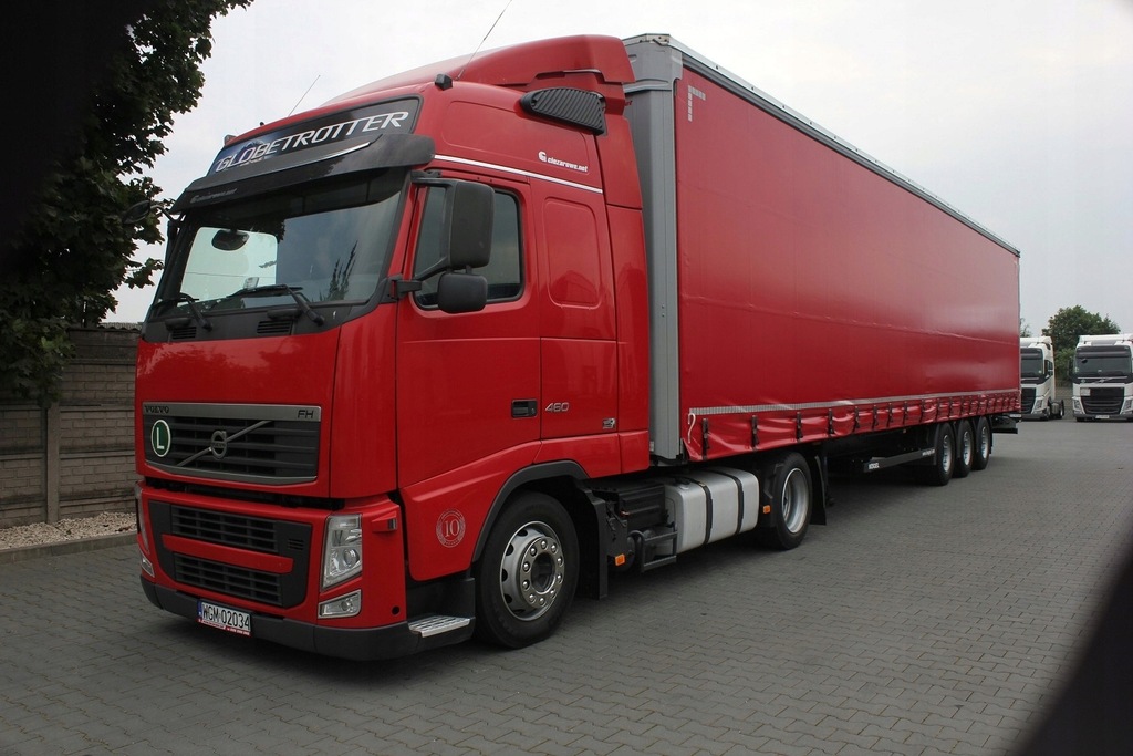 VOLVO FH 13.460 LOW DECK + KOGEL OŚ PODN MEGA