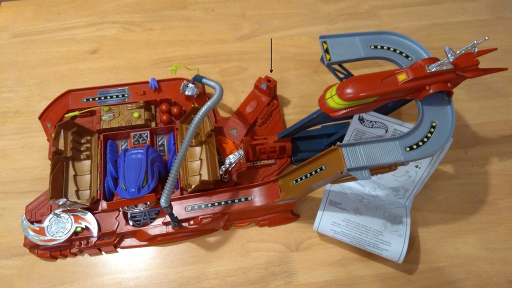 Hot wheels Alien Attack 7104125402 oficjalne archiwum Allegro