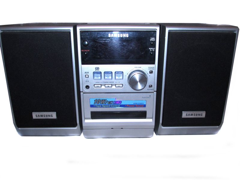 WIEŻA SAMSUNG MM-ZJ5 CD/KASETY 2 GŁOŚNIKI