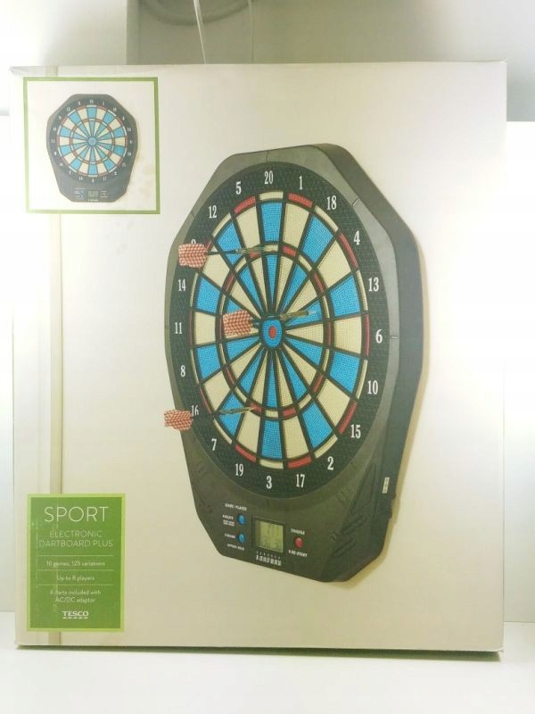 ELECTRONIC DARTBOARD TESCO KOMPLET